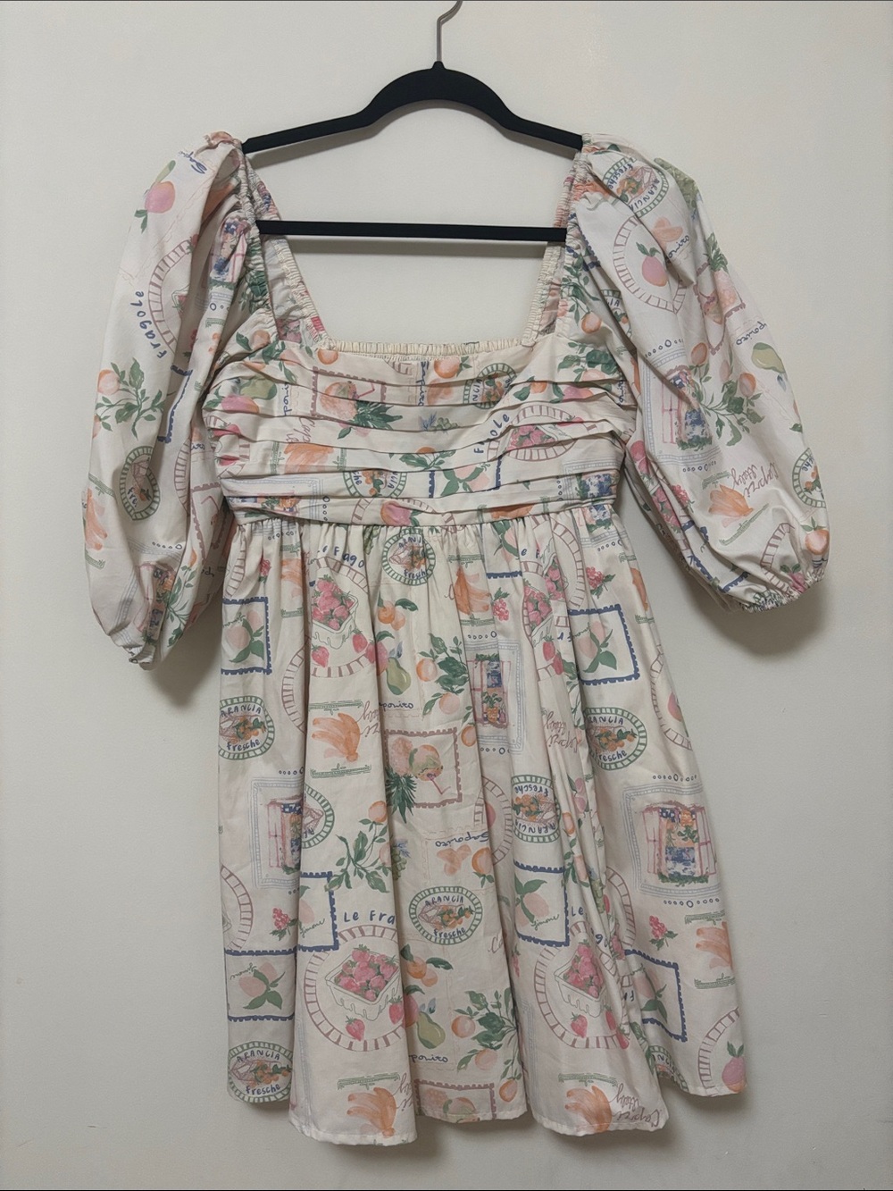 abercrombie puff sleeve dress